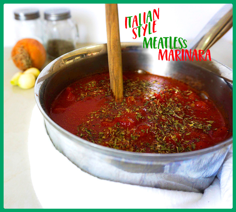 Meatless Marinara Sauce