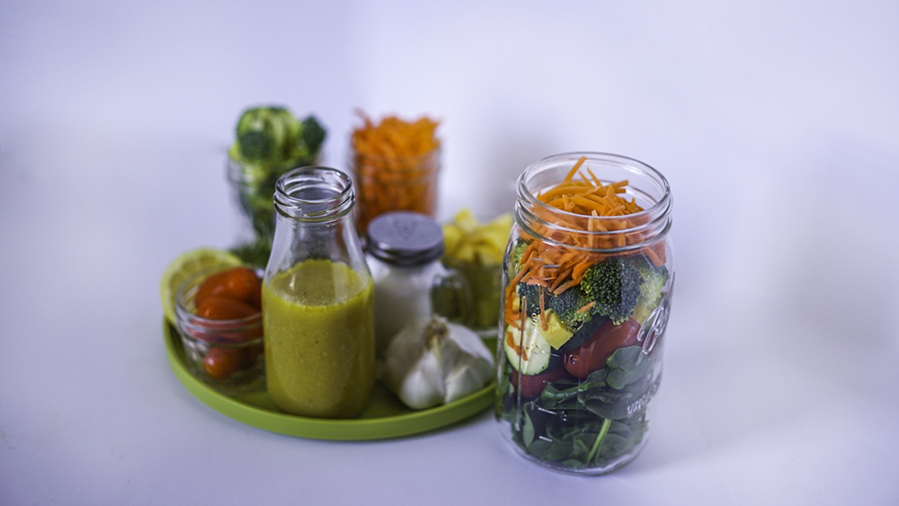 Healthy Homemade Salad Dressing | My Vegetarian Family
