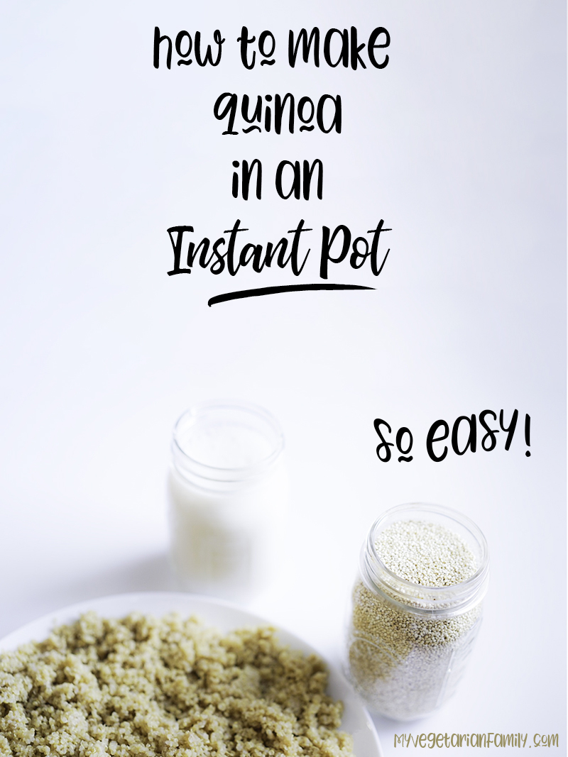 How To Make Quinoa in Instant Pot | Basic Instant Pot Quinoa #myvegetarianfamily