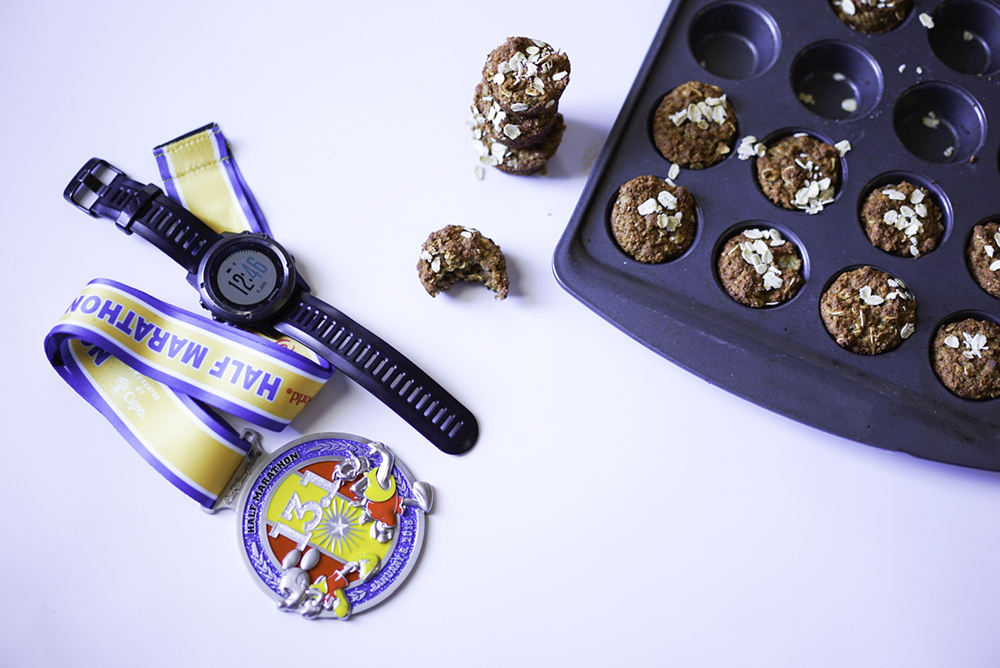 Half Marathon Mini Muffins #eatbettertorunbetter
