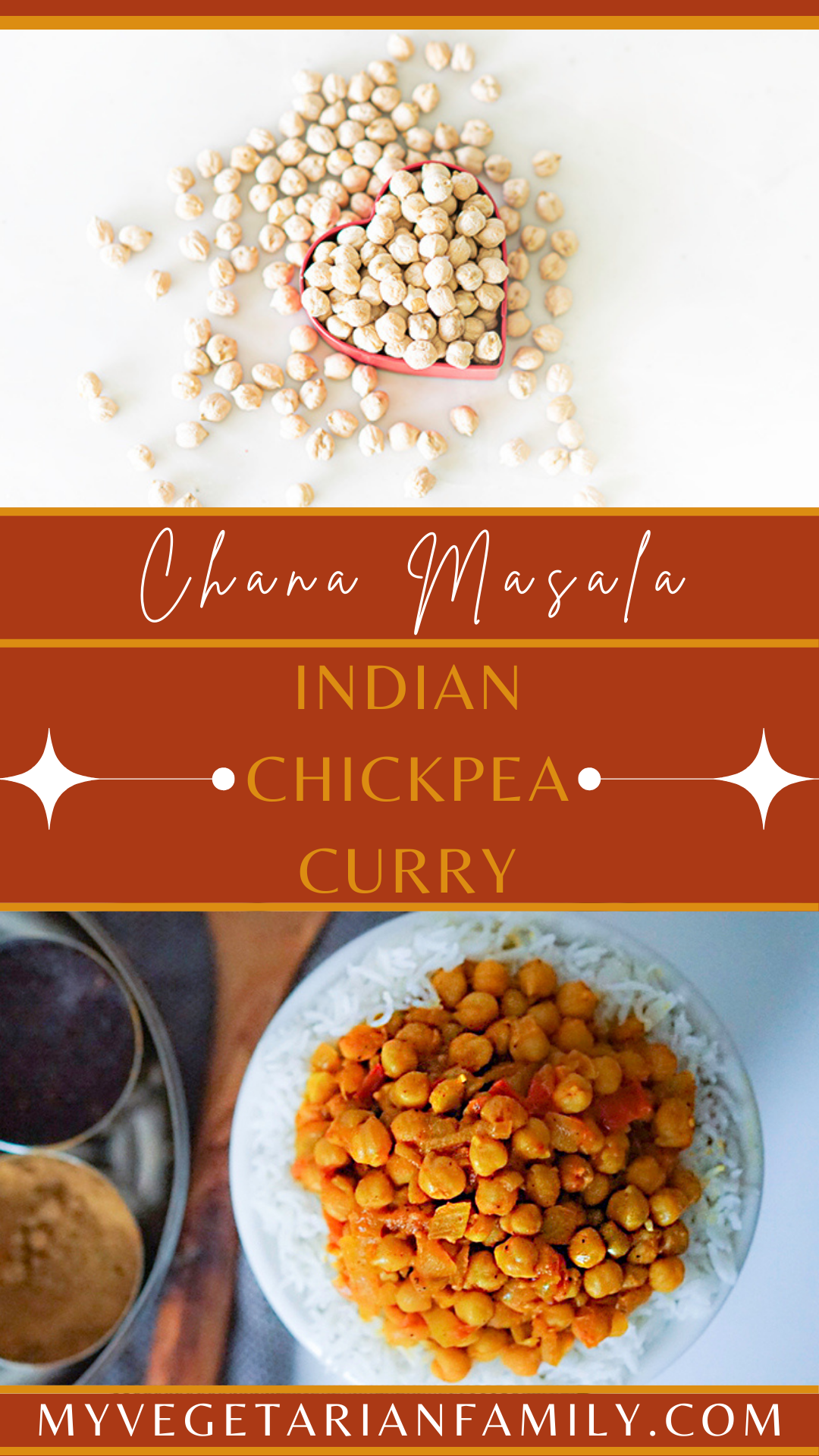 Chana Masala | Indian Chickpea Curry | My Vegetarian Family #incrediblyindian #chanamasala