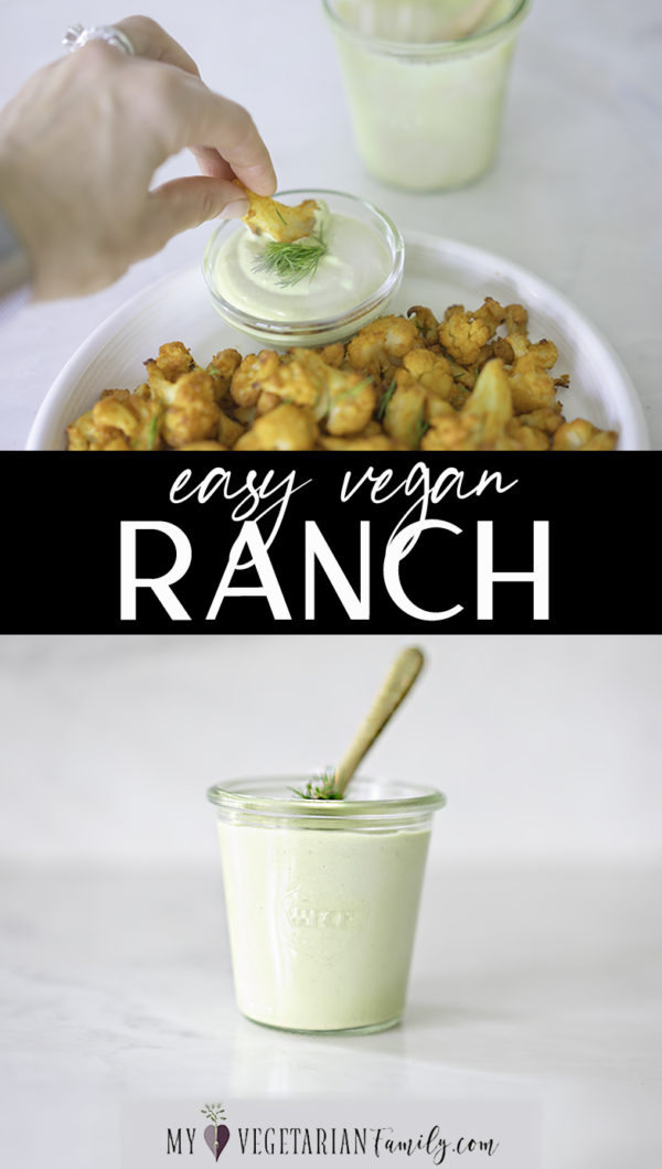 Veegan Ranch Easy Vegan Ranch | My Vegetarian Family