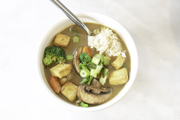 Crispy No Oil Air Fryer Tofu | My Vegetarian Family