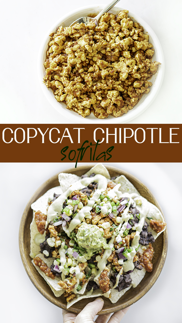 Copycat Chipotle Sofritas | My Vegetarian Family