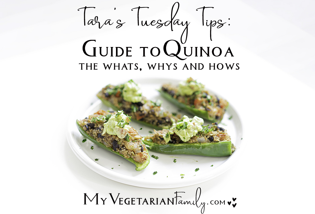 Beginners Guide to Quinoa | My Vegetarian Family