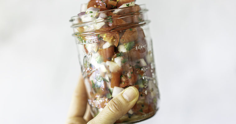 Chipotle Tomato Salsa Copycat Recipe (Mild Salsa!)