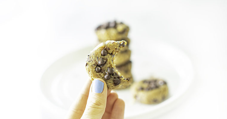Chickpea Chocolate Chip Cookies (Vegan + Grain-Free)