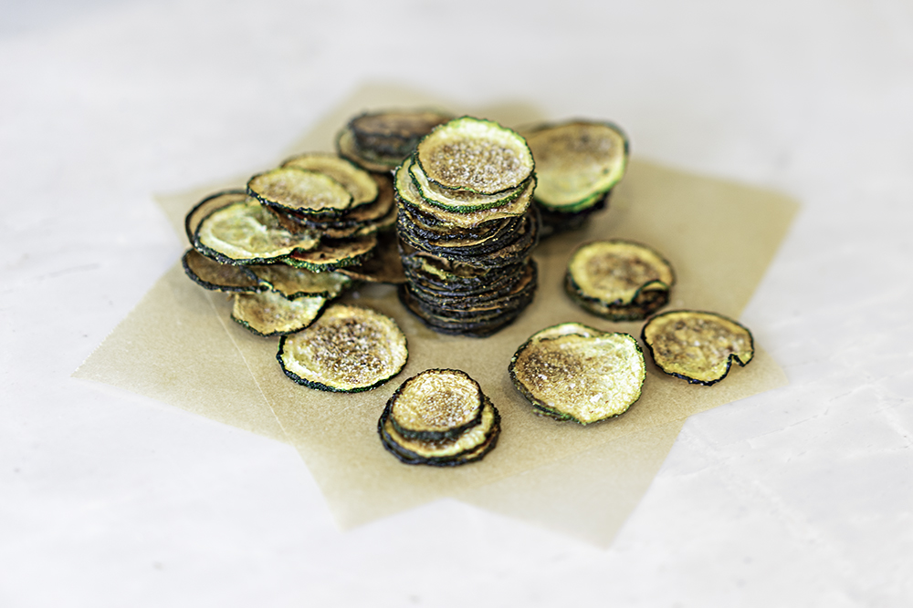 Crispy Oven-Baked Zucchini Chips