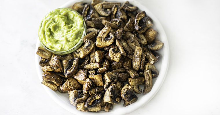 Healthy Air Fryer Mushrooms (Oil-Free!)