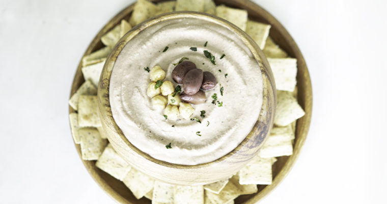 Kalamata Olive Hummus Recipe (Oil Free!)