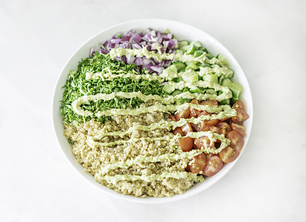 Quinoa Tabbouleh Salad Recipe | My Vegetarian Family #quinoatabbouleh #quinoasalad #oilfreetabbouleh #oilfreesalad #veganglutenfreetabbouleh #glutenfreetabbouleh