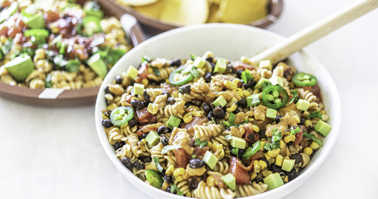 Easy Vegan Taco Pasta