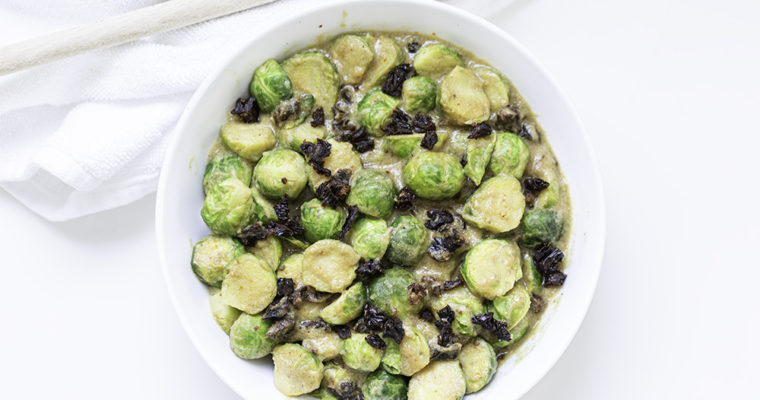 Sun-Dried Tomato Brussels Sprouts