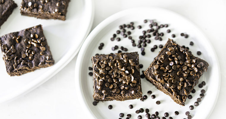 Healthy Eggless Zucchini Brownies