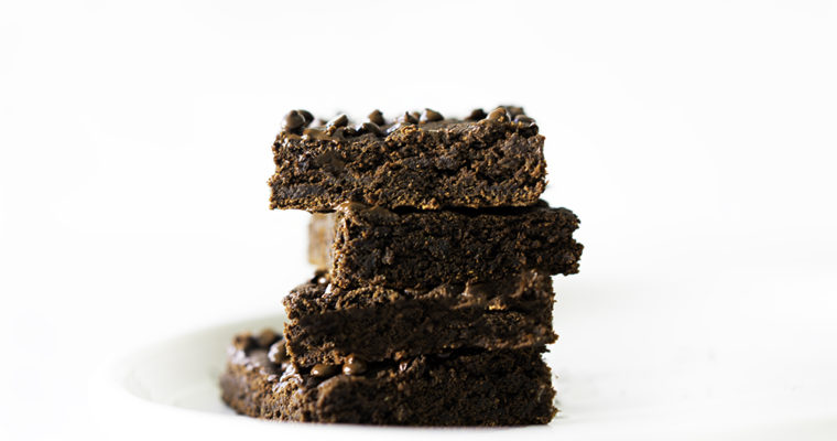 Double Chocolate Eggless Brownies