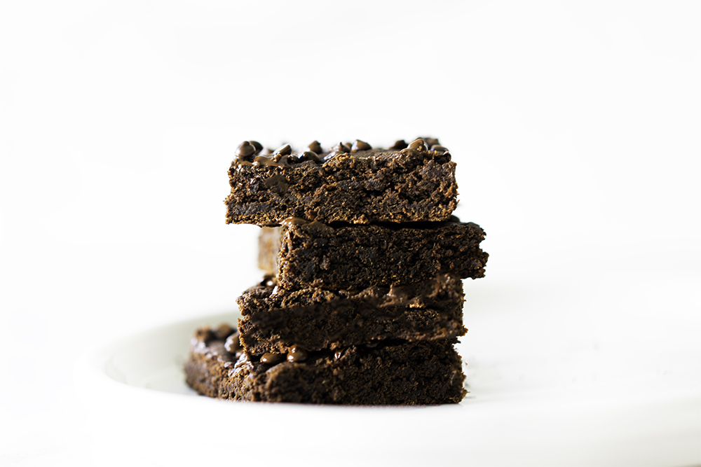 Double Chocolate Eggless Brownies