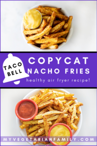 Taco Bell Nacho Fries Copycat | My Vegetarian Family