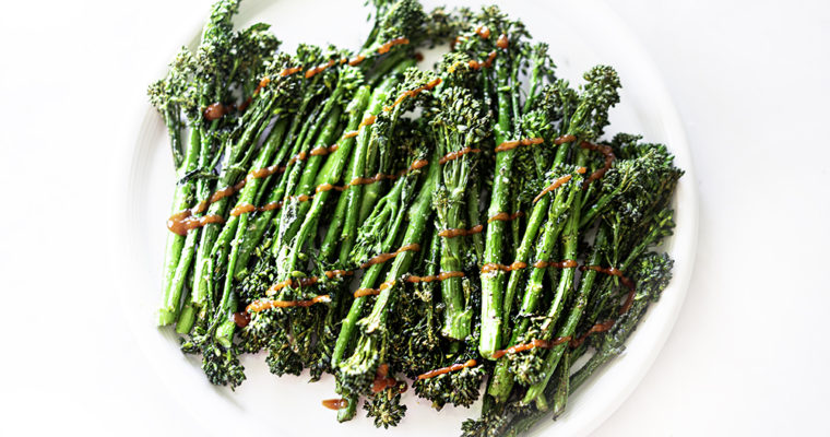Oil-Free Air Fryer Broccolini