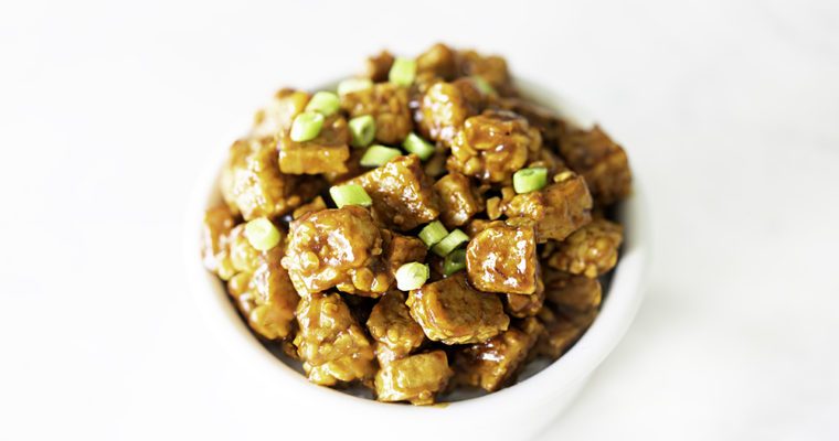 Air Fryer Buffalo Tempeh
