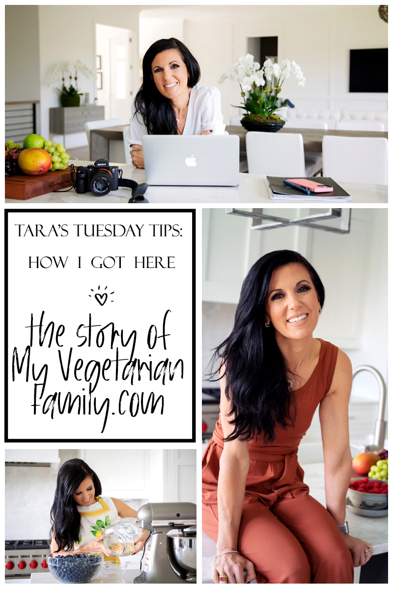 How I Got Here | My Vegetarian Family | Tara's Tuesday Tips #plantbasedbog #healthyliving #healthyfoodblog