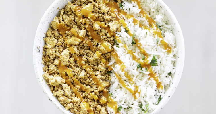 The Easiest Tofu Taco Meat
