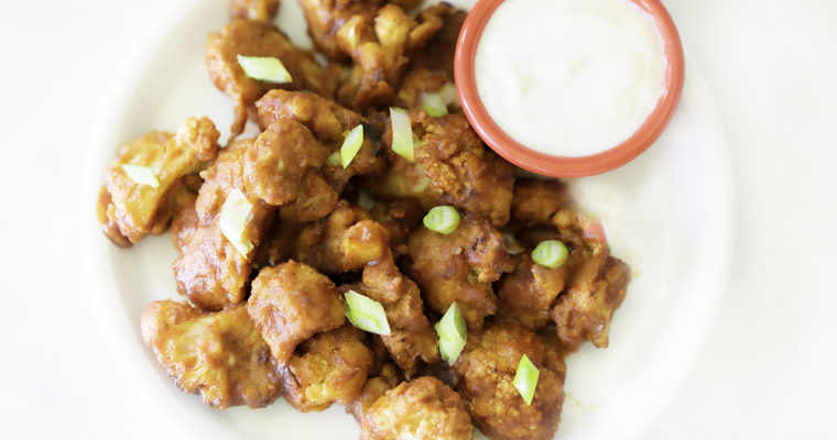 Air Fryer BBQ Cauliflower (No Eggs!)