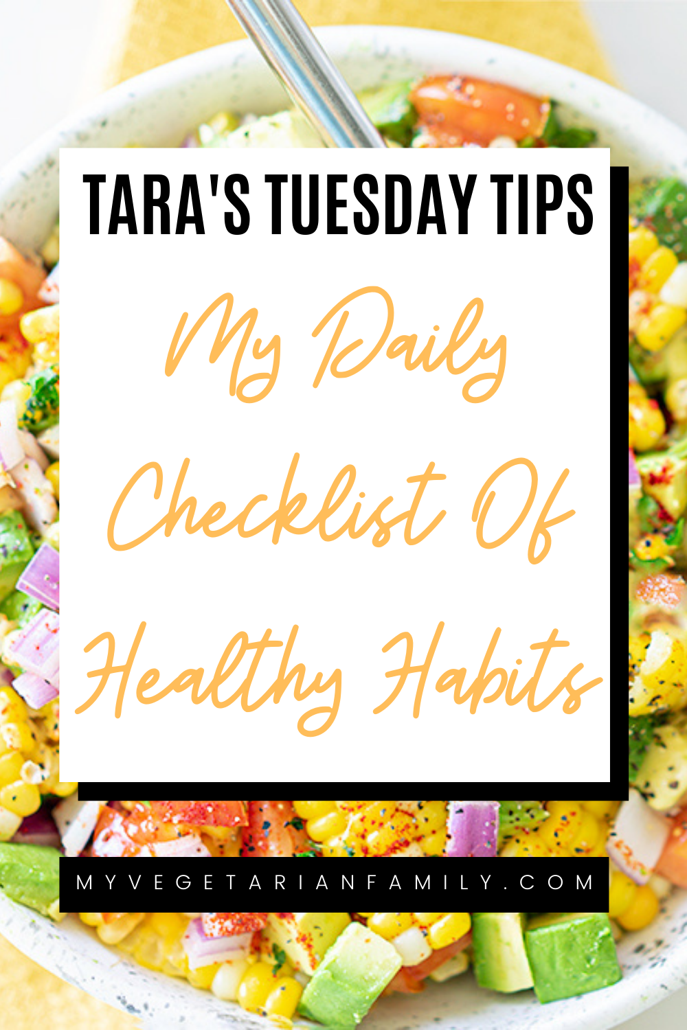 My Daily Checklist Of Healthy Habits | Tara's Tuesday Tips #tarastuesdaytips #healthyhabits #wellnesstips