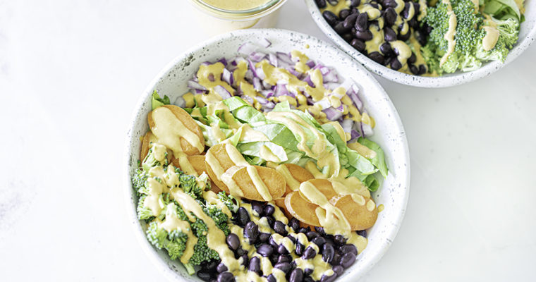Ginger Sriracha Tahini Dressing