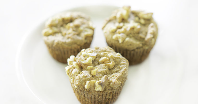 Healthy Peanut Butter Chickpea Muffins