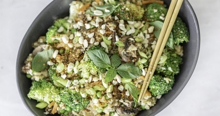 Thai Basil Cauliflower Rice