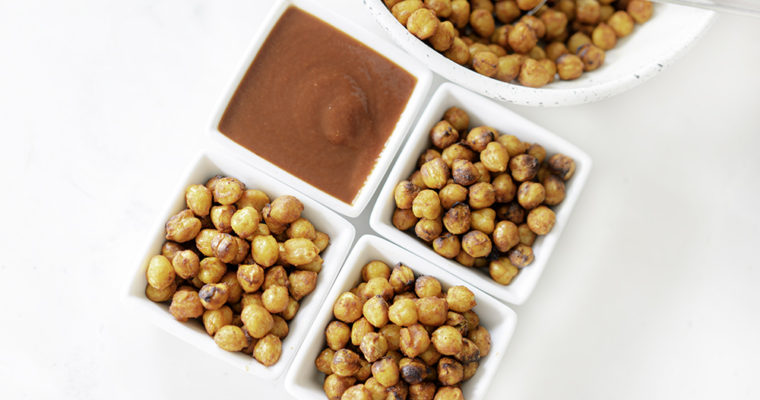 Air Fryer BBQ Chickpeas
