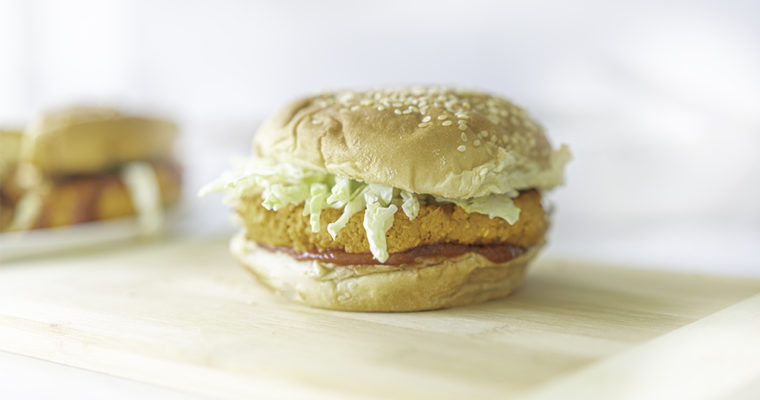 BBQ Chickpea Veggie Burgers