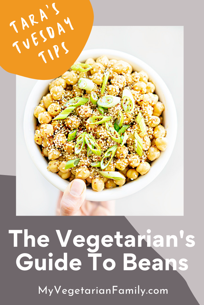The Vegetarian's Guide To Beans | My Vegetarian Family's Guide To Beans | Tara's Tuesday Tips #stovetopbeans #guidetocookingbeans