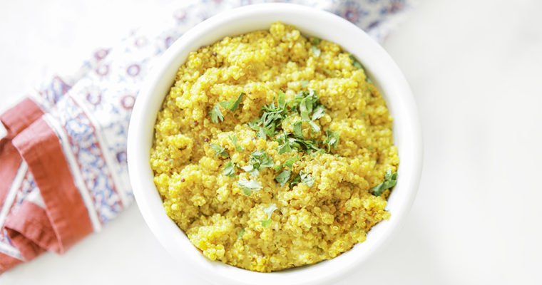 Instant Pot Indian Turmeric Quinoa