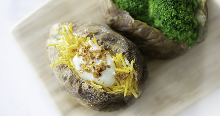 The Best Loaded Vegan Baked Potato