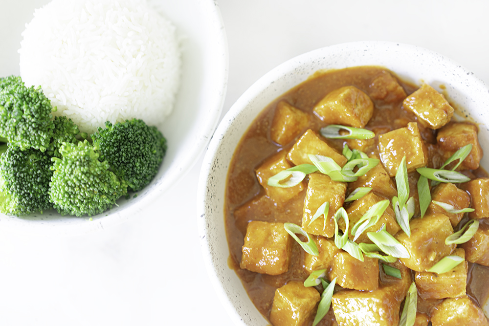 Easy Gochujang Tofu Recipe | My Vegetarian Family #gochujangtofu #healthytofurecipe #spicytofu