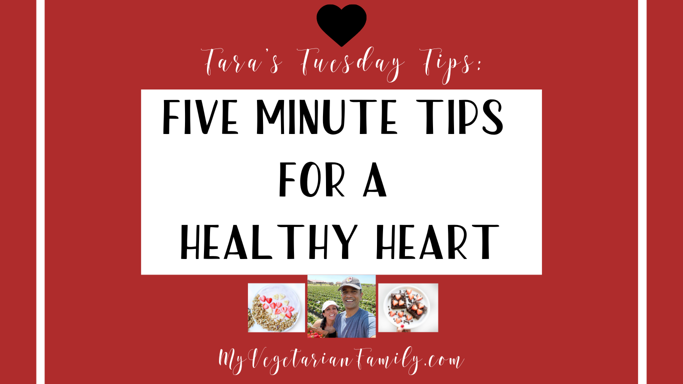 Five Minute Tips For A Healthy Heart