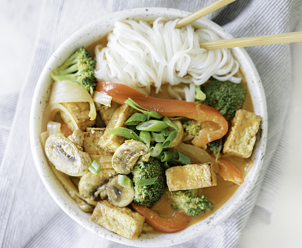 Vegan Panang Curry with Tofu | My Vegetarian Family