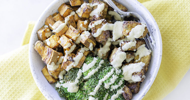 Tempeh Sweet Potato Bowls