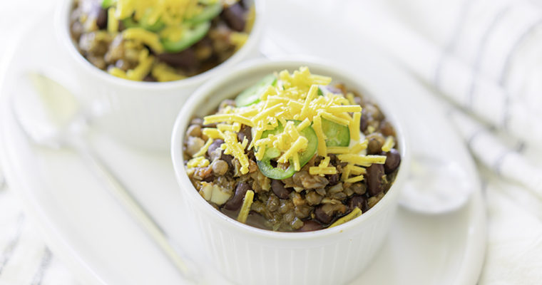 Easy Vegetarian Lentil Chili