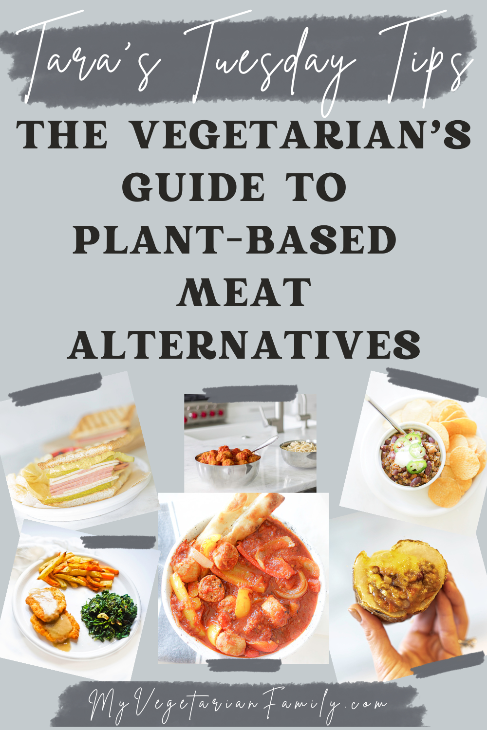 The Vegetarian's Guide To Plant-Based Meat Alternatives | My Vegetarian Family | Tara's Tuesday Tips #nutritiontips #tarastuesdaytips #fakemeatguide