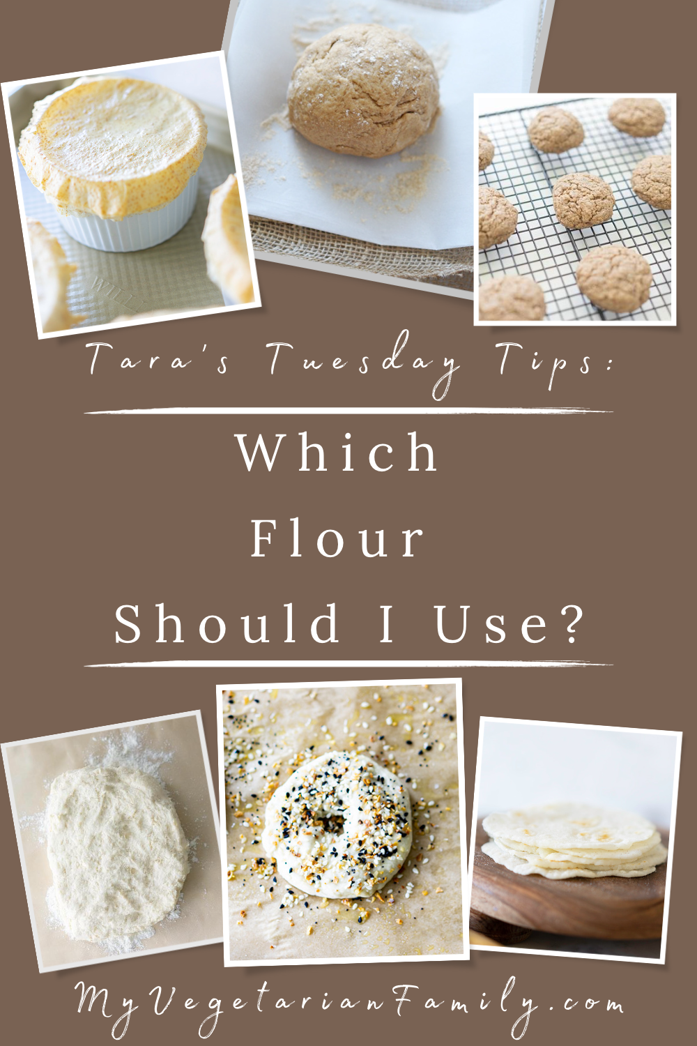 Which Flour Should I Use? | My Vegetarian Family | Tara's Tuesday Tips #nutritiontips #typesofflour