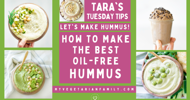 How To Make The Best Homemade Oil-free Hummus