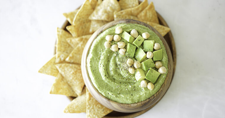 Oil-Free Avocado Hummus Recipe