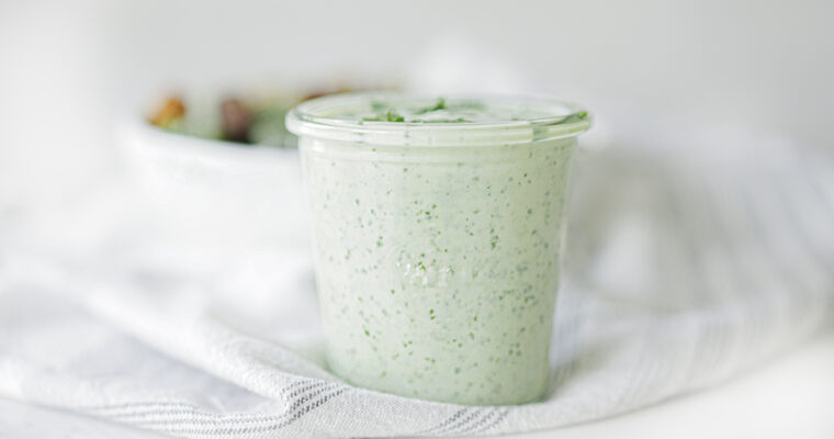 Dairy-Free Jalapeño Cilantro Dressing
