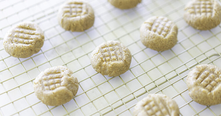 Healthy Eggless Peanut Butter Cookies