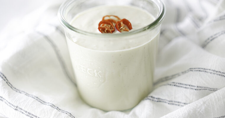 Vegan Ghost Pepper Ranch Dressing