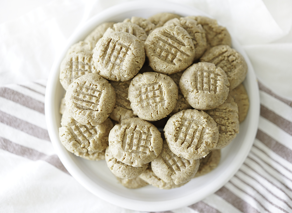 Healthy Eggless Almond Butter Cookies