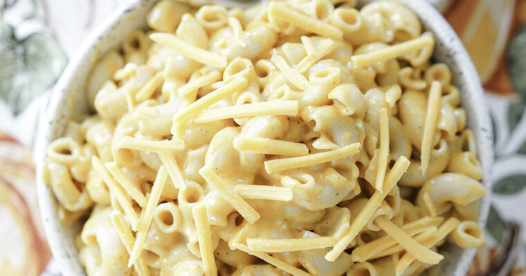 Instant Pot Vegan Pumpkin Mac and Cheese