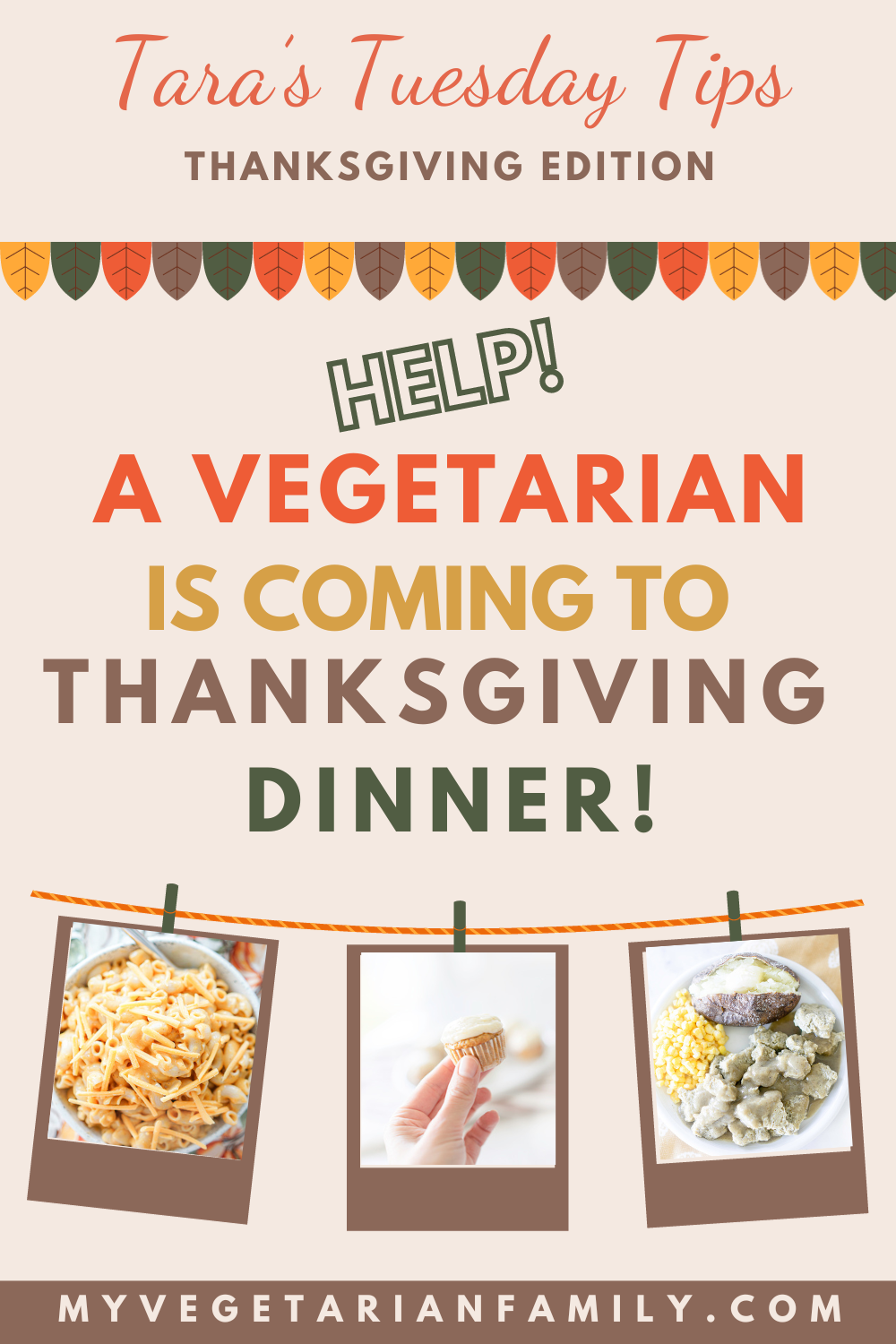 Welcoming a Vegetarian to Thanksgiving Dinner | My Vegetarian Family #veganthanksgiving #vegetarianthanksgiving